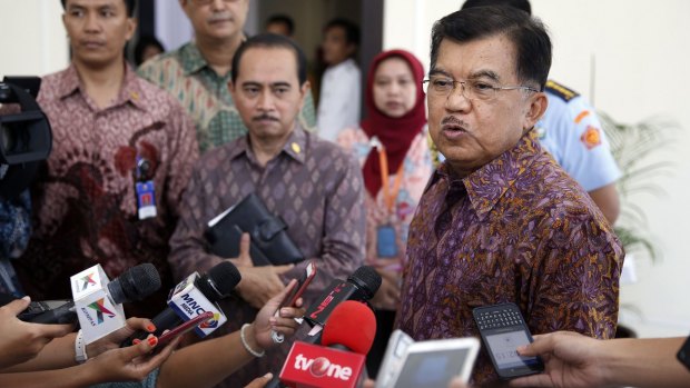 "We will always hear and consider options," says Indonesia's Vice President Jusuf Kalla. 