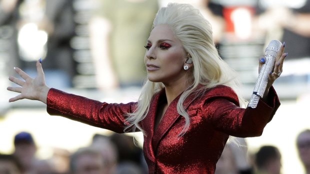 She hands down nailed the national anthem at the 2016 Super Bowl on Sunday, so no one could blame Lady Gaga for going out after and letting her hair down.
