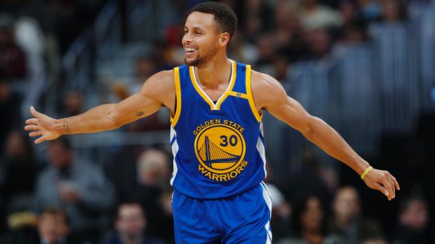 New code: NBA superstar Stephen Curry is trying his hand at golf.