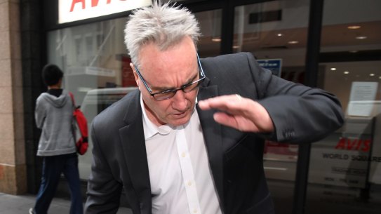 As if the ATO cold do with more bad news. ATO deputy commissioner Michael Cranston, pictured outside court last month, allegedly attempted to access information for his son.