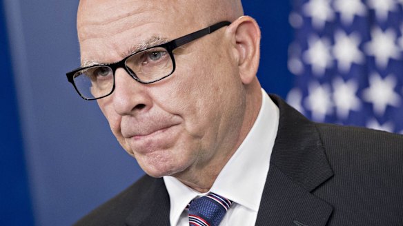 US National Security Advisor H.R. McMaster.