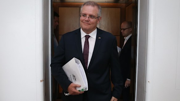 Treasurer Scott Morrison.