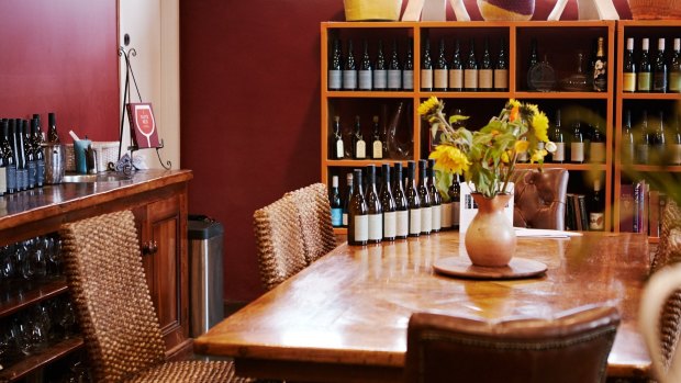 You'll feel right at home in Lethbridge Wines' tasting room.