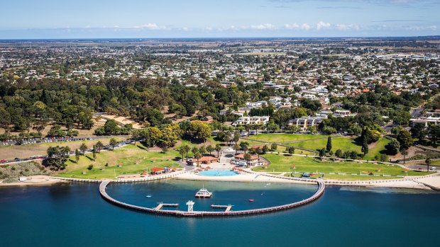 Geelong's waterfront.