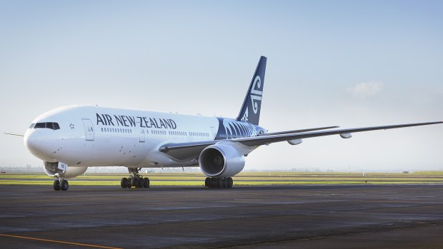 An Air New Zealand 777-200.