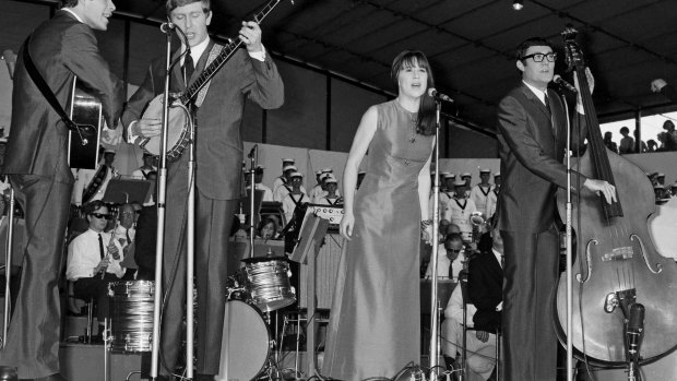 The Seekers attracted a record-making 200,000 fans at the Sidney Myer Music Bowl in 1967.