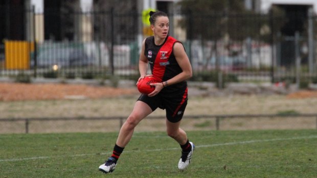 Code-switch: Former Opal Kristen Veal has her sights set on the Women's AFL.