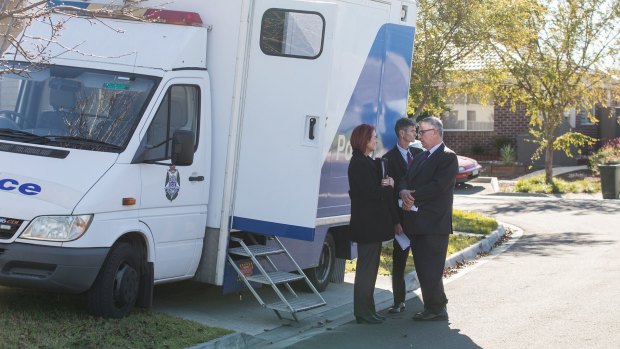 Police have set up an information van at Erin Square in Deer Park and are appealing to the public to com forward with any information relating to the murder of Phong Vuong.