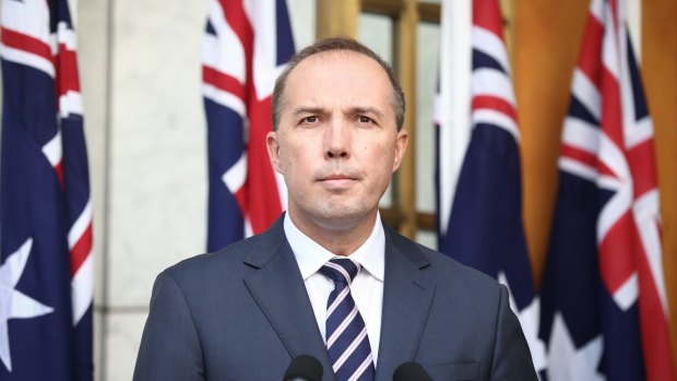 Immigration Minister Peter Dutton – exporting our problems far away.