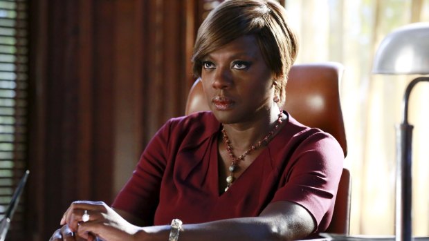 Annalise, played by Viola Davis, does some of her finest shouting this week in How to Get Away With Murder on Seven.