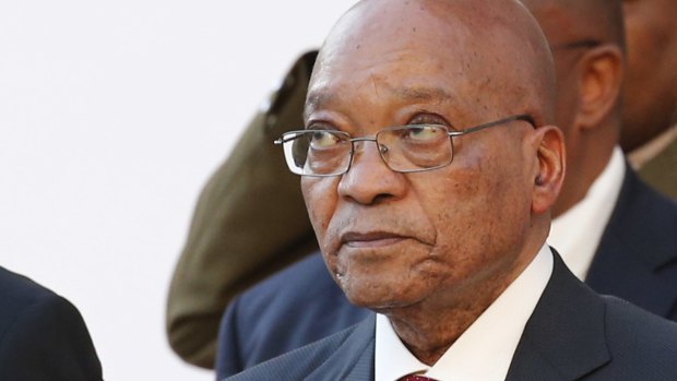 South Africa's embattled President Jacob Zuma.