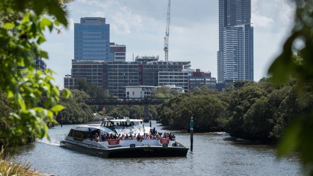 Demand for Parramatta River ferries has increased over the past year.