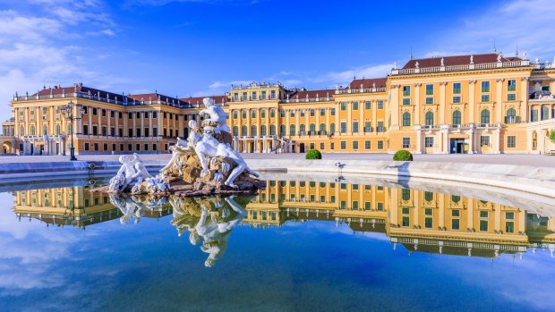Schonbrunn Palace. The former imperial summer residence is a UNESCO World Heritage site. Photo: Shutterstock