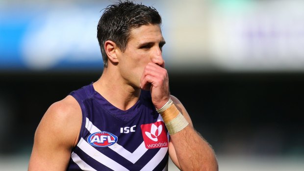 Matthew Pavlich is the only Docker I could see in an Eagles jumper.