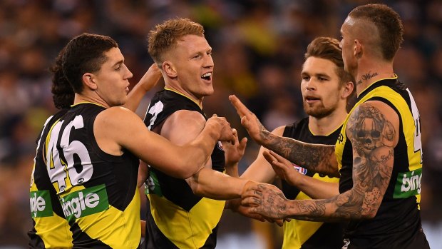 Richmond's win over Geelong in the qualifying final was their first Friday night game in 2017. 
