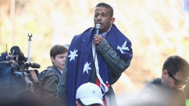  Danny Nalliah is leader of the of anti-Islamic party Rise Up Australia. 