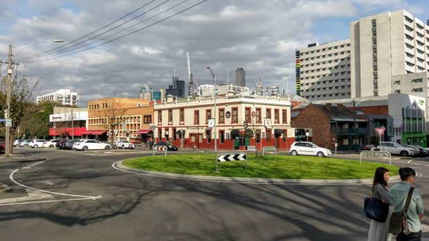 The Corkman Irish pub in Carlton, built in 1857, as it was last October. 