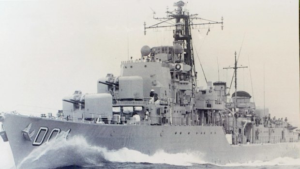 HMAS Voyager collided with HMAS Melbourne in 1964.