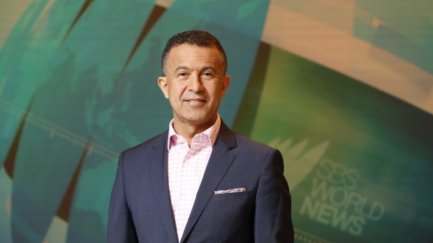 "Just because I'm employed by SBS doesn't mean I have a lobotomy of my personal views": SBS boss Michael Ebeid.