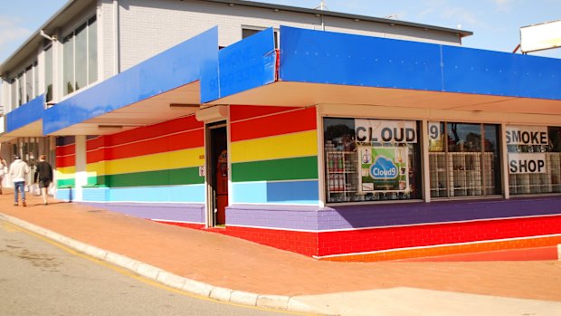 People undergoing drug rehabilitation in Armadale will have to go past this Cloud 9 store.