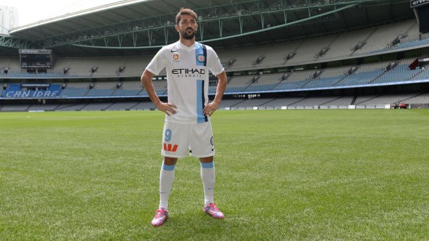 Marquee attraction: Melbourne City recruit David Villa.