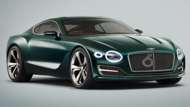Bentley's EXP 10 Speed 6 concept previews a new design direction.