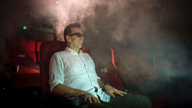 Karl Quinn samples the 4DX experience at Village Century City.