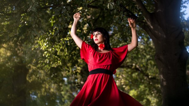 Jasmina Mili is one of thousands who have signed up to reenact Kate Bush's dance moves on The Most Wuthering Heights Day Ever.