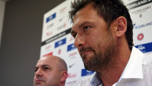 Secondary exit: Tony Popovic has been sacked by his new club just two-and-a-half months after walking out on Western Sydney Wanderers.