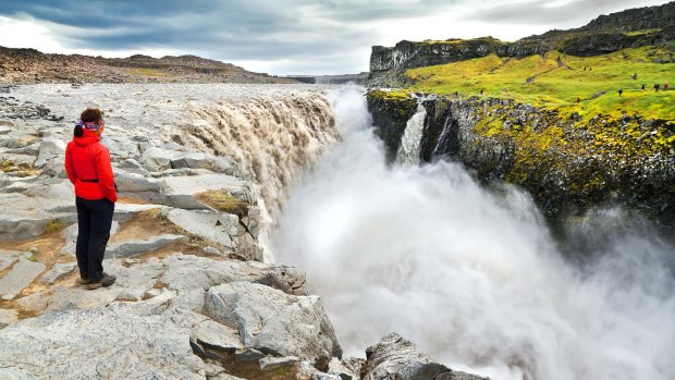 Iceland is surprisingly green in summer.