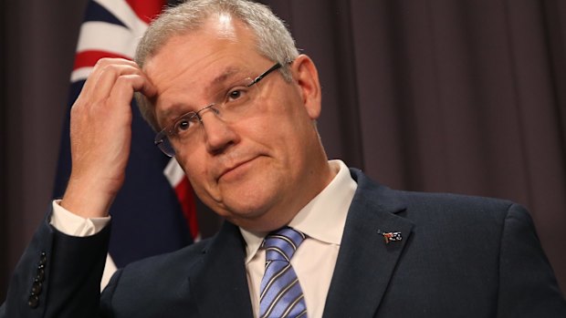 Treasurer Scott Morrison says he's always been careful about making surplus predictions.