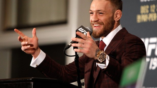 In the spotlight: Conor McGregor.