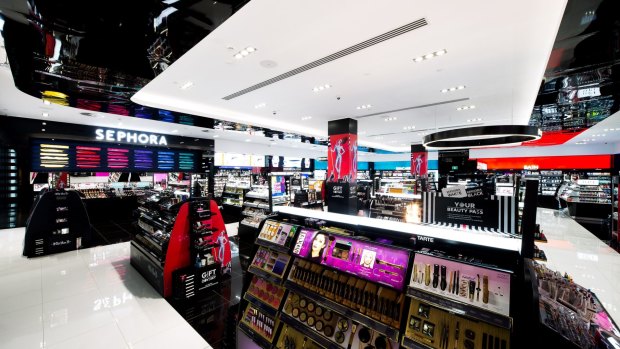 The new Sephora store at Westfield Bondi Junction will be the group's 11th in Australia.