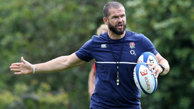 New challenge: Andy Farrell.