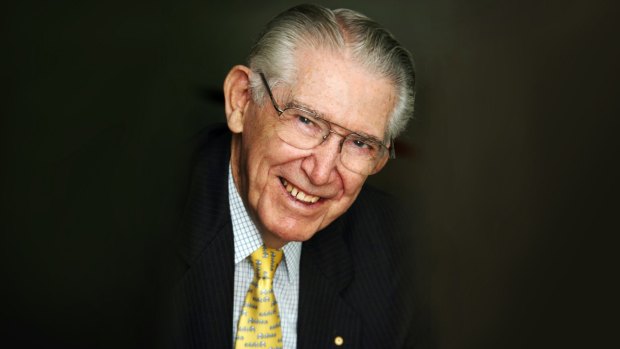 Public honour: John Phillips was made an Officer of the Order of Australia in 2004.