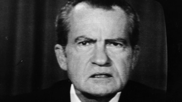 The 37th President of the United States, Richard Nixon.