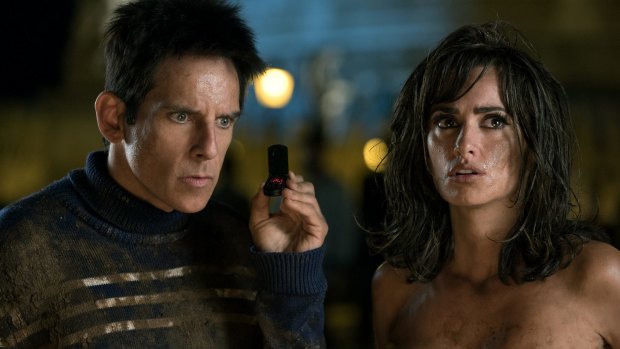 Stiller's Derek Zoolander comes to the assistance of Penelope Cruz's Interpol agent. 