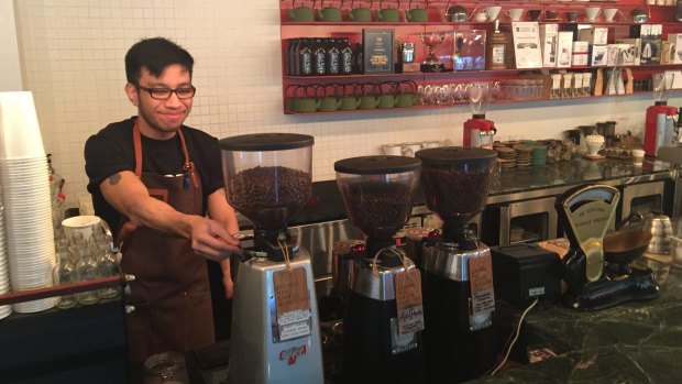 Australia's indie coffee scene has caught on in Singapore: Common Man Roasters.