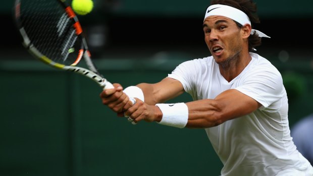 Another Wimbledon upset: Rafael Nadal.
