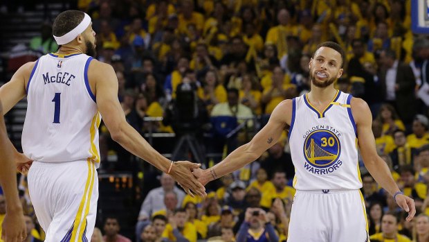 NBA star Steph Curry (right) Steph Curry uninvited himself to the White House.