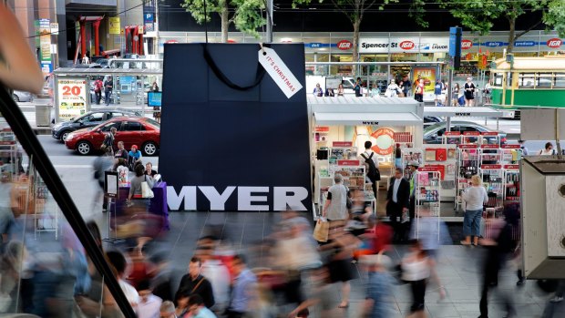 Myer plans to whet customers' appetites by sending loyalty card members and online shoppers a sneak preview on Tuesday.