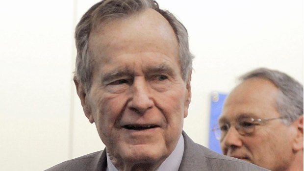 Former President George Bush in 2008.