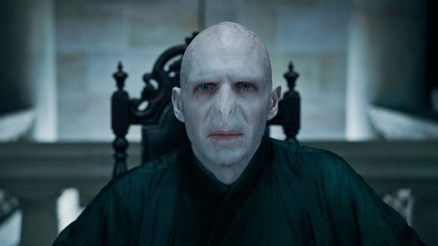 Lord Voldemort - known as "he who shall not be named" - from the Harry Potter movies.