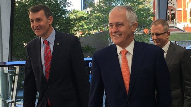 Malcolm Turnbull arrived in Brisbane last week battling for popularity.