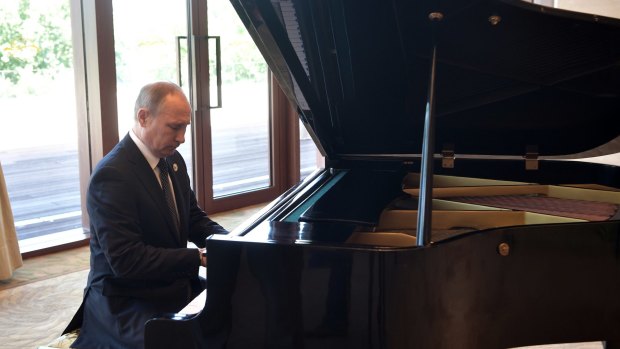 "We played him like a piano": Vladimir Putin.