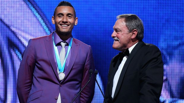Newcombe medallist Nick Kyrgios will train in Canberra this week.