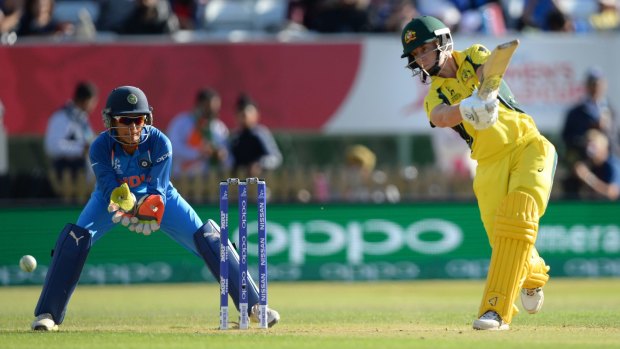 Staying on: Elyse Villani is one of five Australians who will play in the Kia T20 Super League in England.