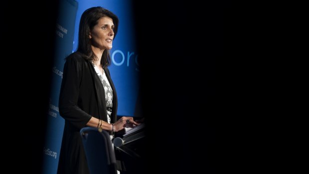 Haley later urged Trump not to take her comments personally, and said that she considered him a friend.