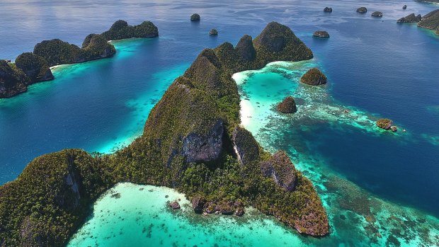 Raja Ampat is a chain of islands in the Birds Head region of West Papua.