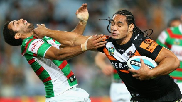 Martin Taupau was a key man for the Wests Tigers in 2015.